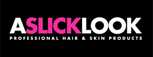 a slick look logo black