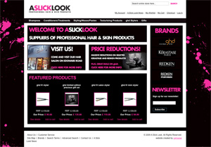 a slick look website